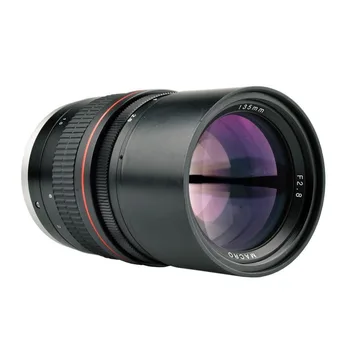135mm F/2.8 viso Kadro Rankinis Fokusavimas Portretas Premjero Objektyvas Canon ar Nikon DSLR Fotoaparatas 1300D 700D 5D2 7D 6D 70D D3300 D5500 D800