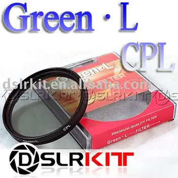 Žalia.L 58mm 58 mm Apvalaus Polarizing Filter, C-PL CPL PL-CIR