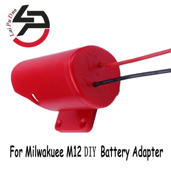 Baterijos Adapteris Milwaukee M12 Ličio Baterija 