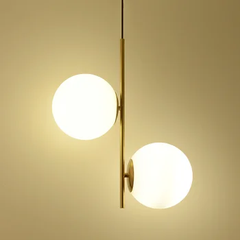 LED Postmodernaus Šiaurės Geležies Stiklo Burbuliukai Dizaineris LED Pakabukas Žiburiai Valgomasis Kambarys, virtuvė, Restoranas, Pakabos Šviestuvas