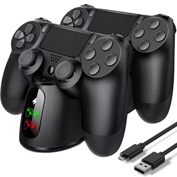 Valdytojas Įkroviklis Dualsense Dock For PS4 Įkrovimo Stotis DualShock 4/Playstation 4/PS4/ Pro /PS4 Slim Valdytojas