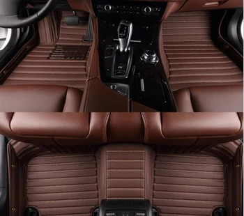 Aukštos kokybės! Custom specialių grindų kilimėliai, Lexus LX 570 5 sėdimos vietos 2018-2010 Lengva valyti kilimai LX570 2017,Nemokamas pristatymas