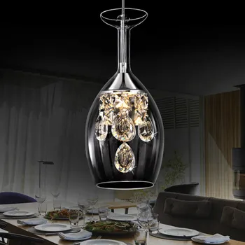 Amerikos LED kristalų restoranas umbra baro stalo vieną galvos kūrybinė asmenybė paprasta postmodernaus Sieniniai šviestuvai WF1016