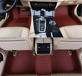 Naujai! Pritaikyti specialių automobilių kilimėliai BMW 3 Series 335i 325i 330 d GT F34 2016-2013 puikiai tinka salonas kilimai,Nemokamas pristatymas