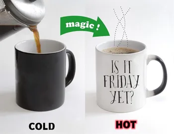 Tai Penktadienį Kavos Puodelius Kakavos Kofeino, Javų, Pieno Taurės Sekmadienį Savaitgalį Puodeliai Šilumos Atskleisti Stebuklinga Morph Mugen Teaware Coffeeware