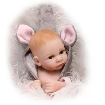 bebes atgimsta lėlės vaikams'toy Modeliavimas baby doll, mini miela dovana, fotografija rekvizitai, patalpų įrengimui skirti dirbiniai