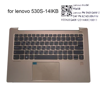 RU foninio Apšvietimo klaviatūra Lenovo IdeaPad 530S-14IKB 530S 14 IKB PD4SB 5CB0R11857 rusijos Klaviatūros Palmrest Viršuje Atveju Touchpad