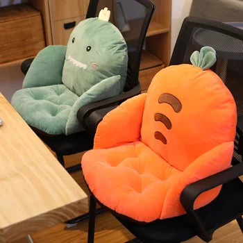 Spalvinga Animacinių Filmų Gyvūnų Kėdė Pliušinis Sėdynės Pagalvėlę, Sofos Namų Biuro Dekoras Pagalvę Žiemos Automobilių Sėdynės Vaikams Mergaitėms Suaugusieji Dovana